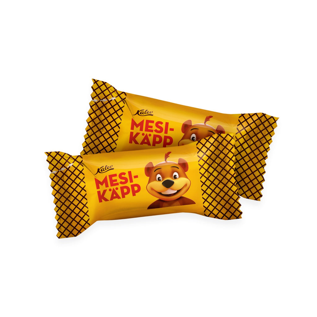 Vafeļu konfektes "Mesikäpp" ar pralinē krēmu, 150g