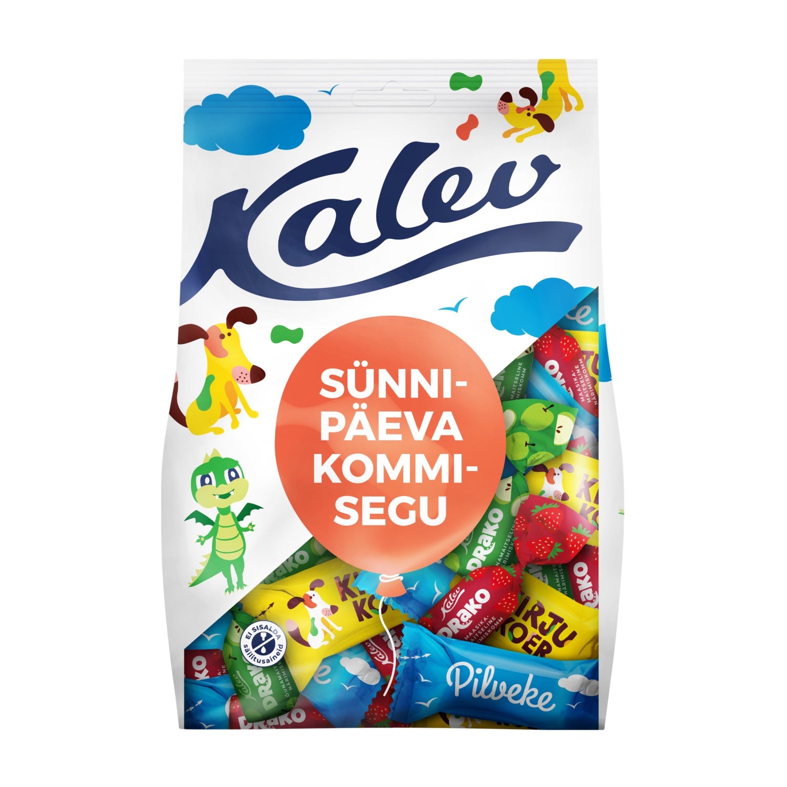 Kalev dzimšanas dienas konfekšu izlase 500g