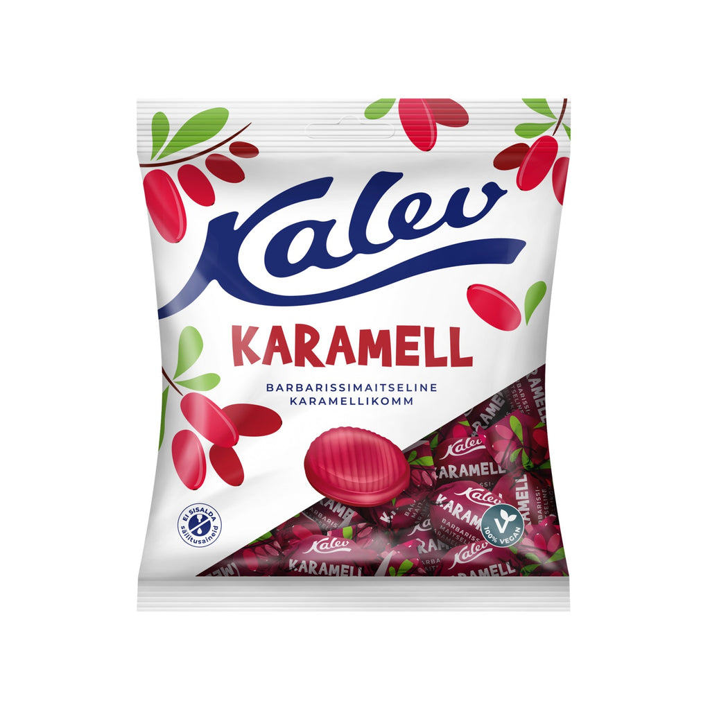 Kalev berberisu garšas cietā karamele 120g