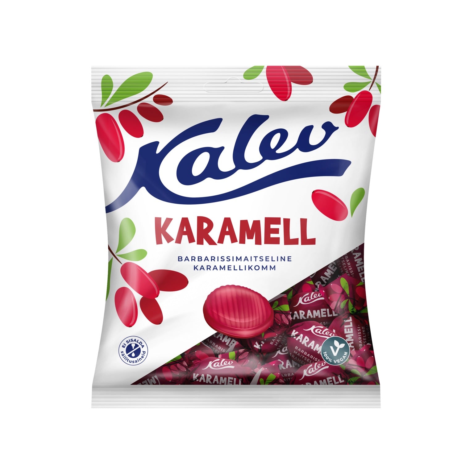 Kalev berberisu garšas cietā karamele 120g