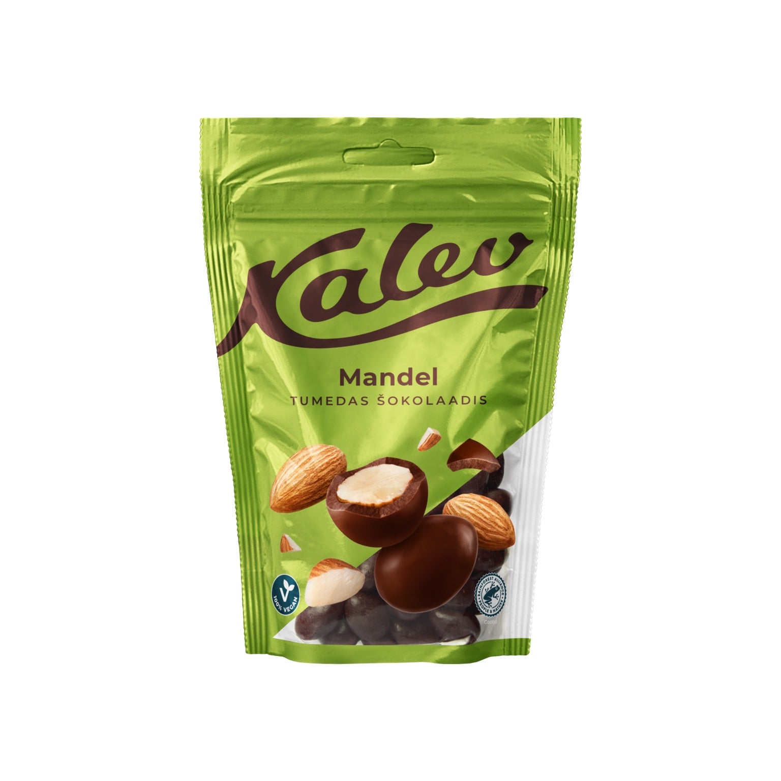 Kalev mandeļu tumšā šokolāde 140g