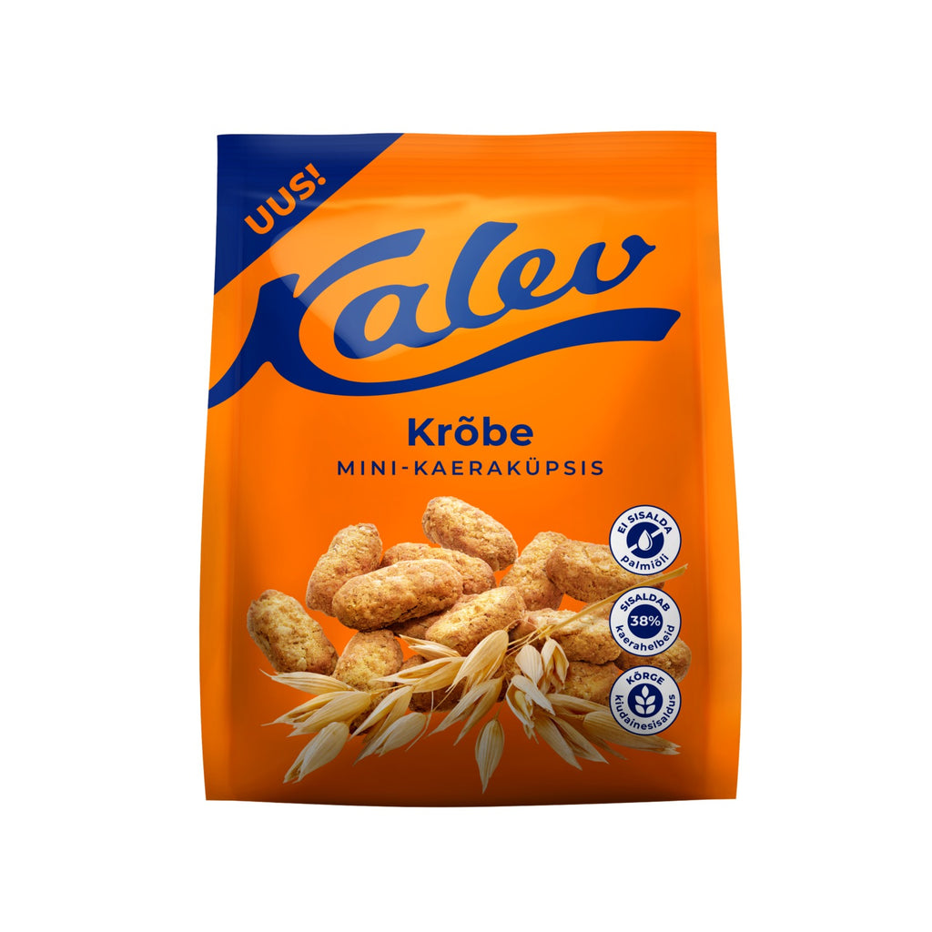 Kalev kraukšķīgi mini auzu cepumi 120g