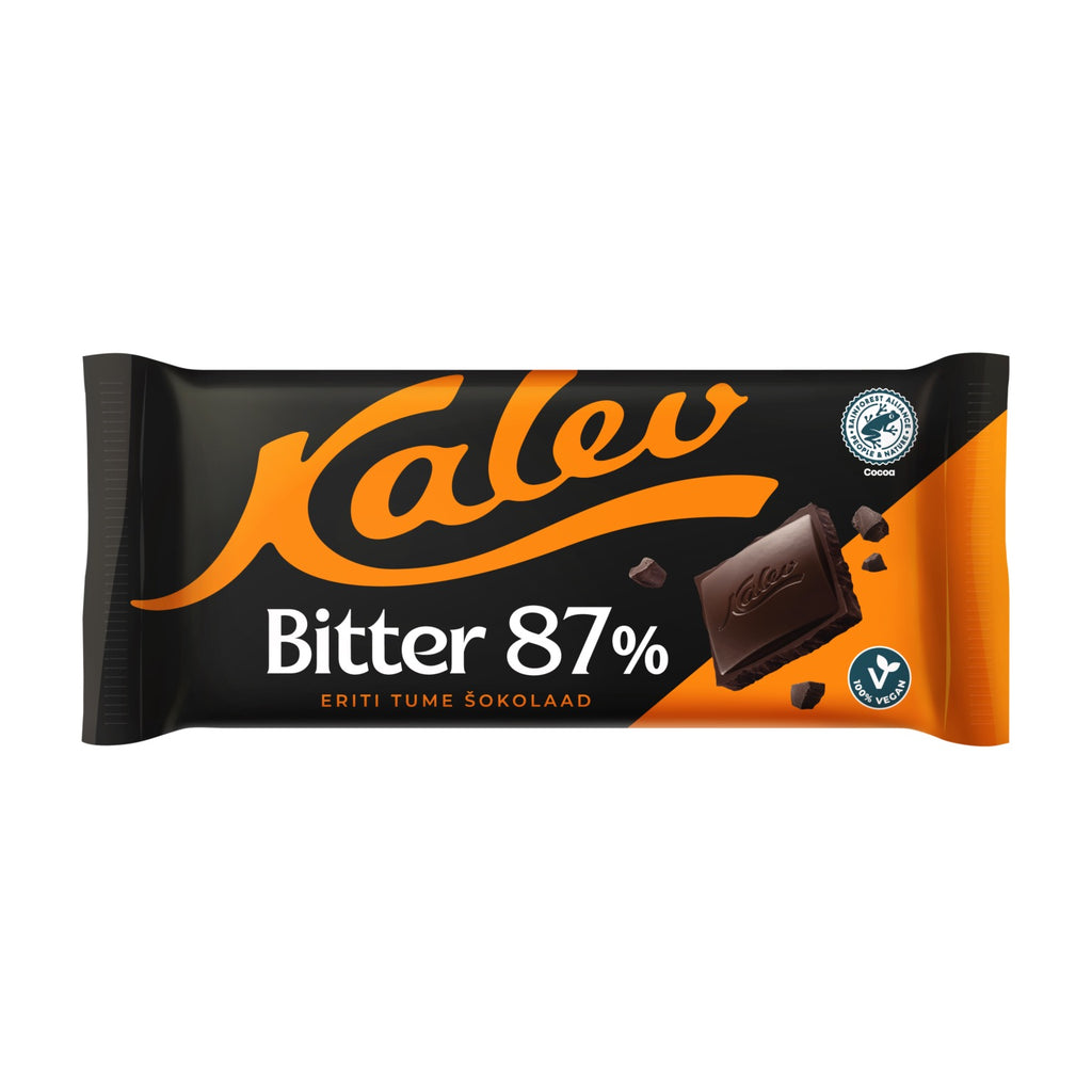 Kalev Bitter 87% tumšā šokolāde 100g