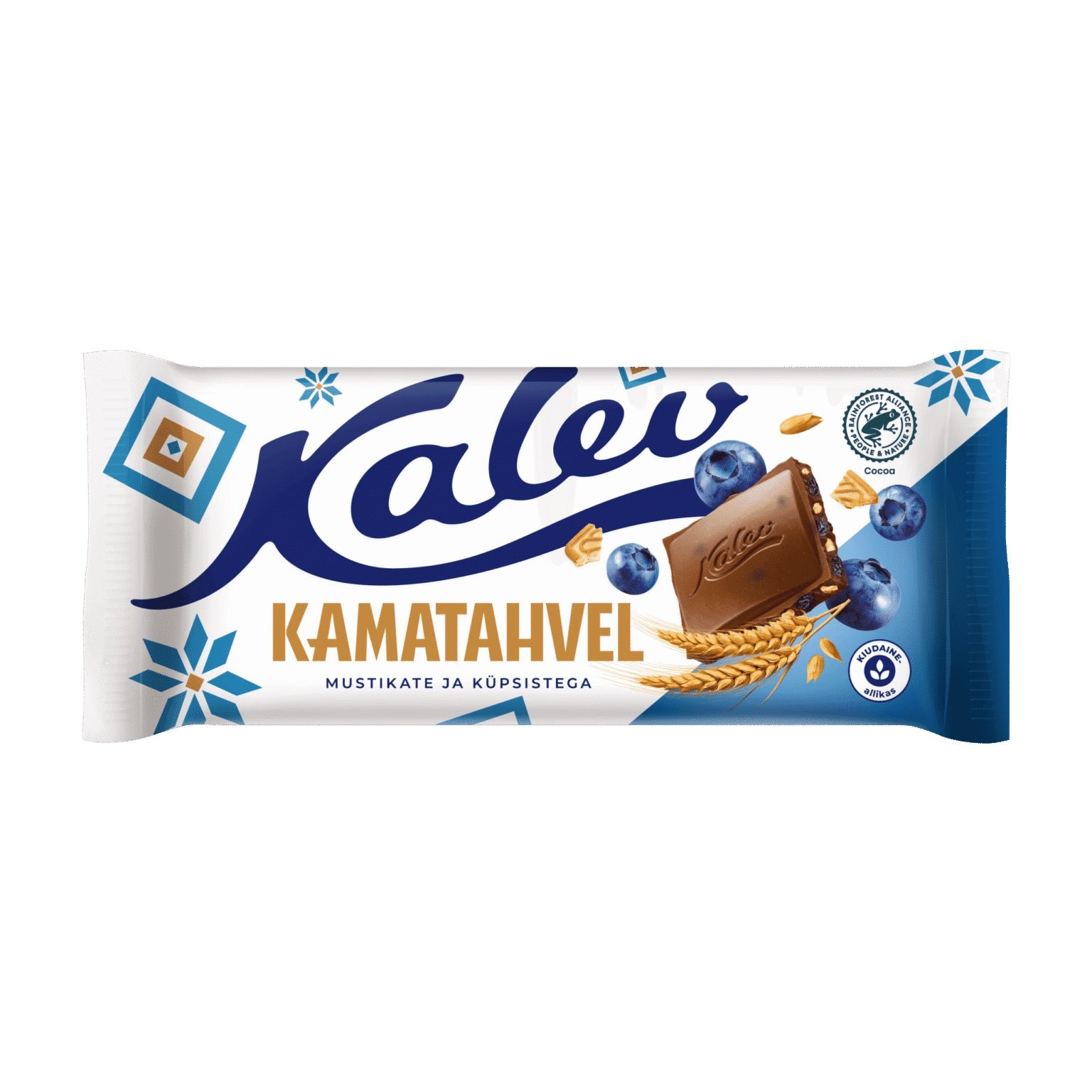 Kalev kama batoniņš ar mellenēm un cepumiem 100g