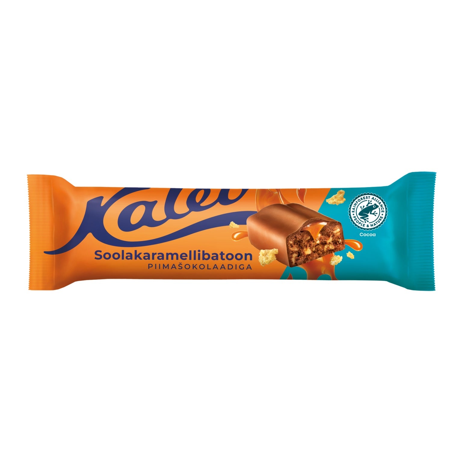 Piena šokolādes tāfelīte ar sālītu karameli, 40g