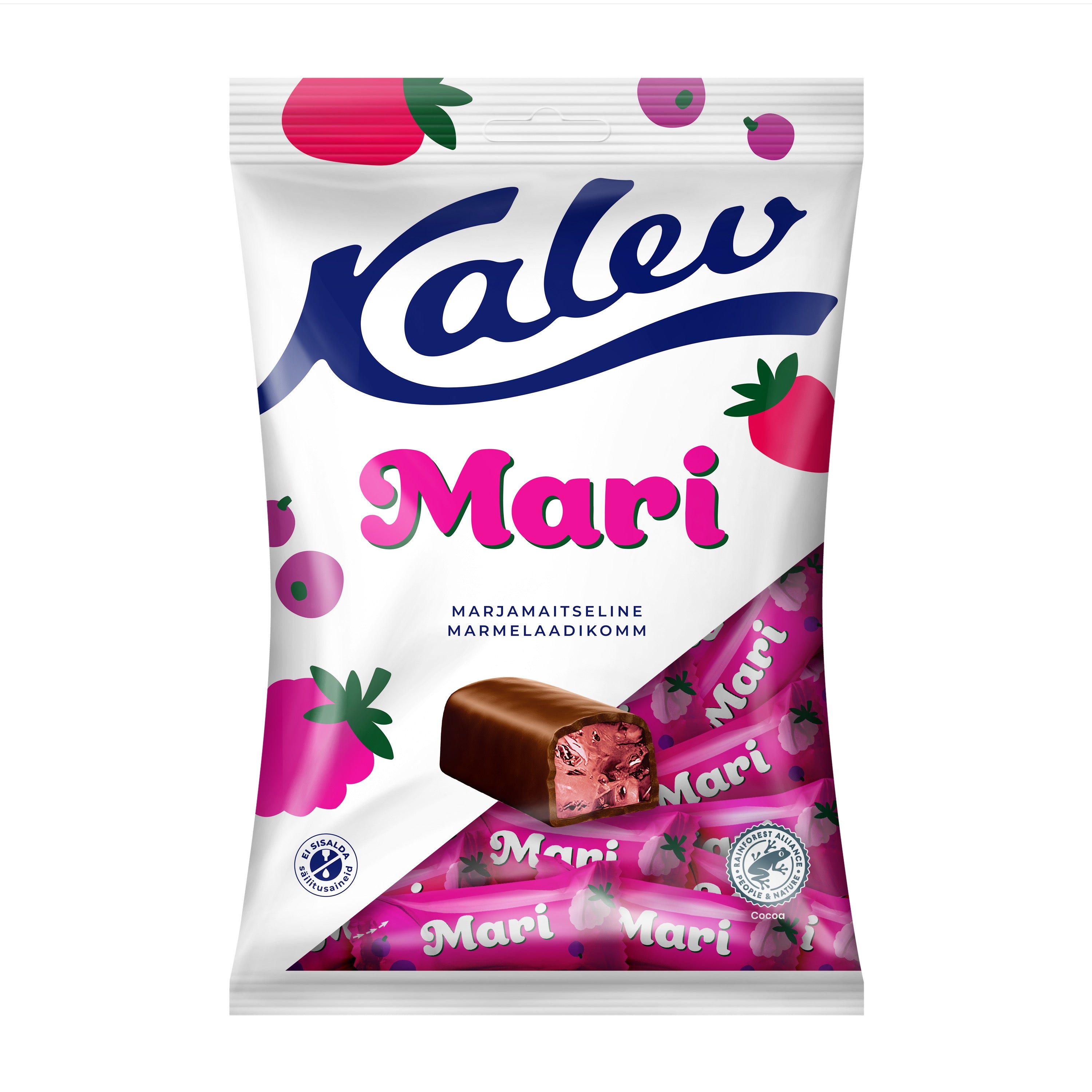 Kalev želejkonfektes ar ogu garšu 175g