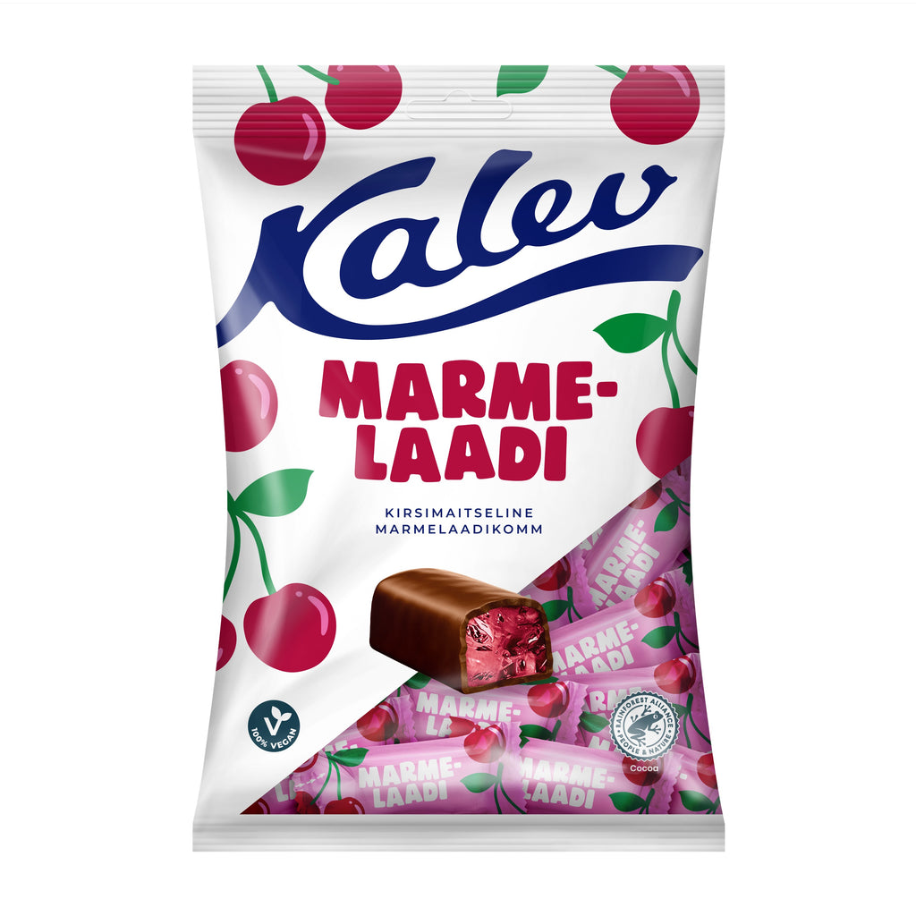 Kalev ķiršu garšas želejas konfektes 175g