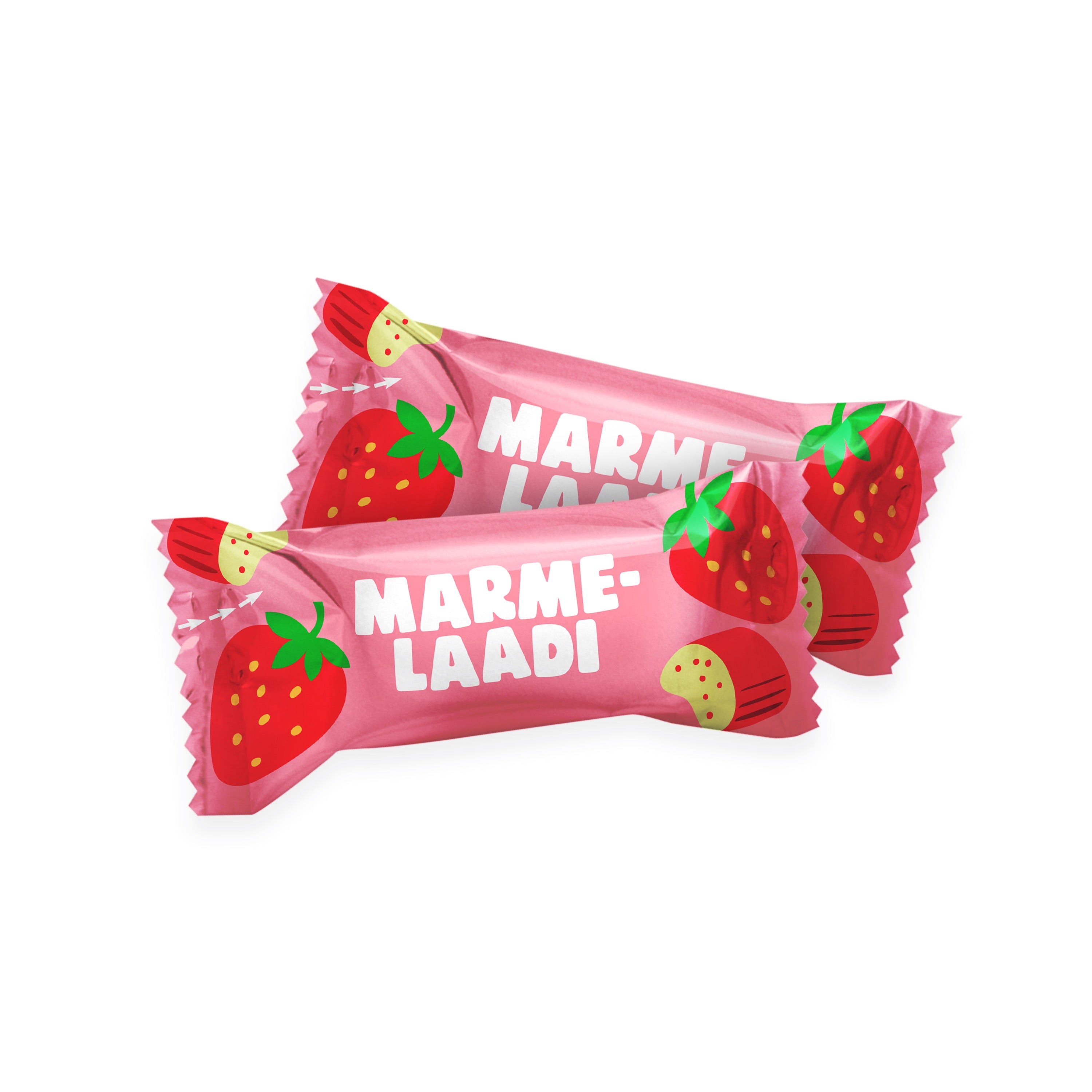 Kalev zemeņu-rabarberu želejkonfektes 175g